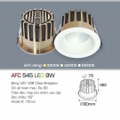 Đèn Led 9W Âm Trần 1 Màu Góc Chiếu 50 Độ AFC 545
