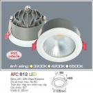 Đèn LED 9W Âm Trần Chống Ẩm AFC 612