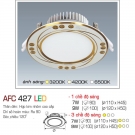 Đèn Led Âm Trần 1 Màu 7W AFC 427