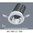 Đèn LED Âm Trần 10W Đổi Màu Chỉnh Hướng AFC 749T