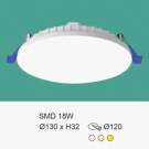 Đèn LED Âm Trần 18W EU-LA643 Ø120