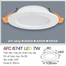 Đèn LED Âm Trần 3 Màu 7W AFC 674T