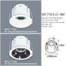 Đèn LED Âm Trần 3 Màu 9W Góc Chiếu 50 Độ AFC 712
