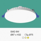 Đèn LED Âm Trần 9W EU-LA641 Ø75