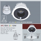 Đèn LED Âm Trần Cảm Biến AFC 554 12W