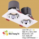 Đèn LED Âm Trần Chiếu Điểm Góc 45 độ 14W UAT157