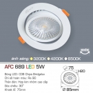 Đèn Led Âm Trần Chỉnh Hướng 5W AFC 689