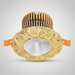 Đèn LED Âm Trần Đồng Tân Cổ Điển 1 Màu 15W AFC 005 Ø140