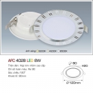 Đèn LED Âm Trần Siêu Mỏng 1 Màu 8W AFC 402B