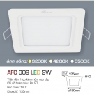 Đèn LED Âm Trần Siêu Mỏng Vuông AFC 609 9W
