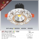đèn âm trần puly, đèn âm trần tân cổ điển AFC 02T, đèn led âm trần cổ điển, đèn âm trần cao cấp
