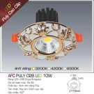 Đèn âm trần tân cổ điển AFC 02B, đèn trang trí tân cổ điển, đèn mắt ếch afc 02B, đèn led âm trần cổ điển 10W