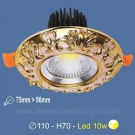 đèn led âm trần tân cổ điển SN2329, đèn led âm trần cao cấp SN2329, đèn âm trần tân cổ điển