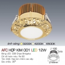đèn led âm trần tân cổ điển AFC001, đèn led âm trần cao cấp, đèn âm trần tân cổ điển, đèn downlight anfaco