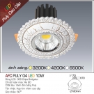 đèn mắt ếch cao cấp AFC 04, đèn âm trần puly AFC 04, đèn âm trần tân cổ điển AFC 04, đèn trang trí trần nhà, đèn led âm trần cổ điển