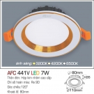 Đèn LED Âm Trần Thạch Cao 1 Màu 7W AFC 441V