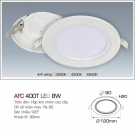 Đèn LED Âm Trần Thạch Cao 1 Màu AFC 400T