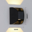 đèn hắt tường ngoài trời VNT080B, đèn trang trí mặt tiền, đèn hắt tường chống nước