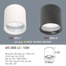 Đèn LED Nổi 10W AFC 655 Ø78