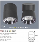 Đèn LED Nổi 15W AFC 645D Ø100