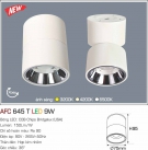 Đèn LED Nổi 9W AFC 645T Ø75