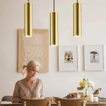 Đèn Thả Ống Tròn Trang Trí Quầy Bar, Bàn Ăn Hiện Đại KH-THD05 Ø30