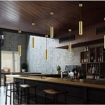 Đèn Thả Ống Tròn Trang Trí Quầy Bar, Bàn Ăn Hiện Đại KH-THD05 Ø30