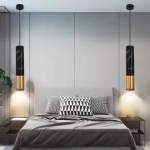 Đèn Thả LED Ống Tròn Trang Trí Bàn Ăn, Quầy Bar THCN127-21 Ø60