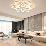 Đèn LED Ốp Trần Trang Trí Phòng Khách Hiện Đại MO923A-18 Ø800