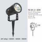 Đèn LED Rọi Cây 20W AFC RC04