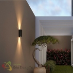 Đèn LED Hắt Tường Mặt Tiền Nhà Đơn Giản UAB156