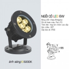 Đèn LED Trang Trí Sân Vườn AFC Ngồi Cỏ LED 6W