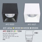 Đèn LED Vuông Gắn Nổi 10W Chống Ẩm AFC 632