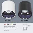 Đèn Lon Led 10W Gắn Nổi Chiếu Sáng Ban Công AFC 684