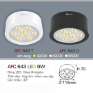 Đèn Lon LED Gắn Nổi 1 Màu 9W AFC 643