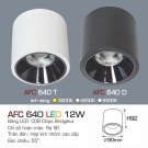 Đèn Lon Nổi Downlight Góc 55 độ LED 12W AFC 640