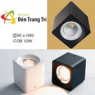 Đèn Lon Nổi Downlight LED 12W EU-LN135 90x90