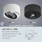 Đèn Lon Nổi LED 10W Xoay Góc Chiếu AFC 679