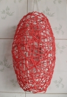 Cầu Rối Oval Đỏ 30cm