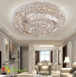 Đèn Mâm Pha Lê Trang Trí Phòng Khách LK@4.D040 Ø800