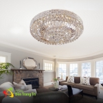 Đèn Mâm Pha Lê Trang Trí Phòng Khách LK@4.D040 Ø800