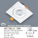 Đèn Mắt Ếch LED 12W 1 Màu AFC 732