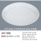 Đèn LED ốp trần phòng ngủ giá rẻ afc056 22w