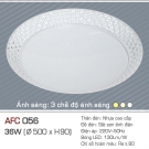 Đèn Ốp Trần LED Acrylic Giá Rẻ AFC 056