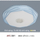 Đèn trang trí ốp trần acrylic đơn giản AFC 061
