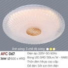 Đèn Ốp Trần Acrylic LED 36W 3 Màu AFC 067