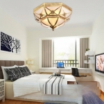 Đèn Trang Trí Ốp Trần Đồng NA-MD7005-3 Ø350