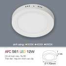 Đèn Ốp Trần LED 1 Màu 12W AFC 561