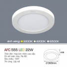 Đèn Ốp Trần LED 1 Màu 22W AFC 555T