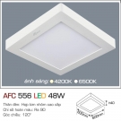 Đèn Ốp Trần LED 1 Màu 48W AFC 556T